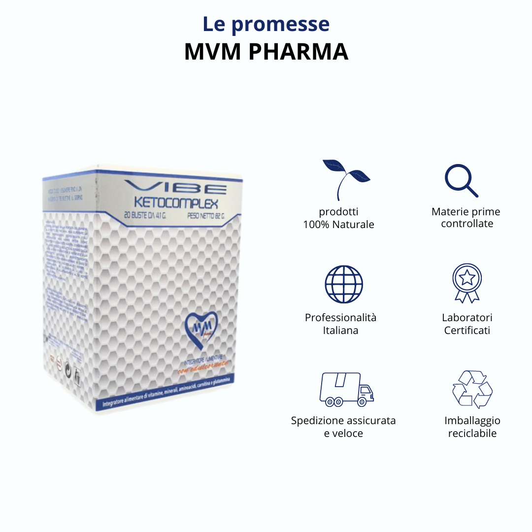 VIBE KETOCOMPLEX - Ideale per la dieta chetogenica senza la sostituzione dei pasti