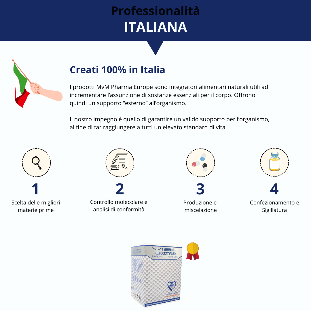 VIBE KETOCOMPLEX - Ideale per la dieta chetogenica senza la sostituzione dei pasti